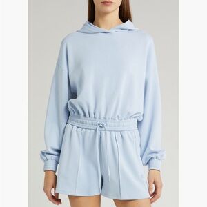 SWEATY BETTY CROPPED HOODIE SIZE LARGE NWT